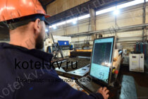 Дровяной котел КВД 1.45 производство