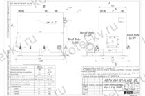 Чертеж котла с водяными колосниками 700 кВт