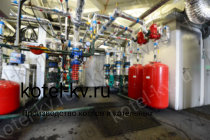 Котельный зал в блочно модульной котельной 1400 кВт